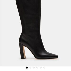 Steve Madden Black Heeled Boots